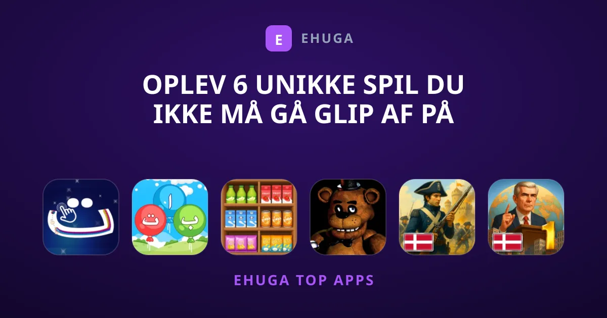 Oplev 6 unikke Spil du ikke må gå glip af på mobilen